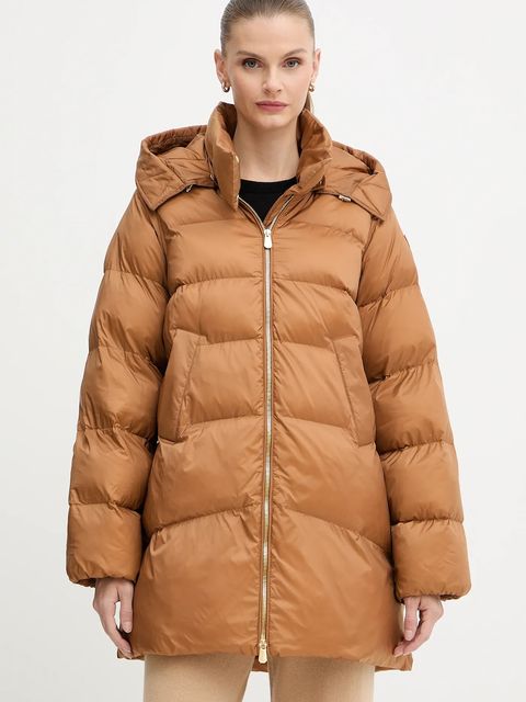 Pinko kurtka kolor brązowy zimowa 105720 A2TF - zdjęcie produktu nr 1