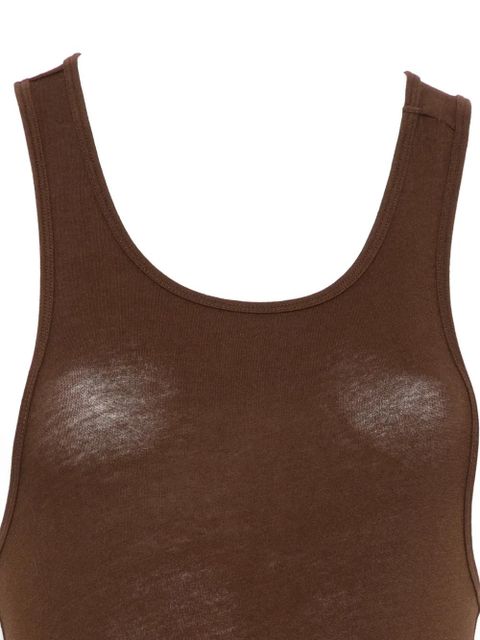 ENTIRE STUDIOS midi muscle tank dress - Brown - zdjęcie produktu nr 2