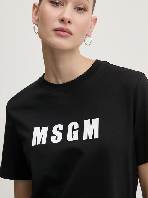 MSGM t-shirt bawełniany - zdjęcie produktu nr 1