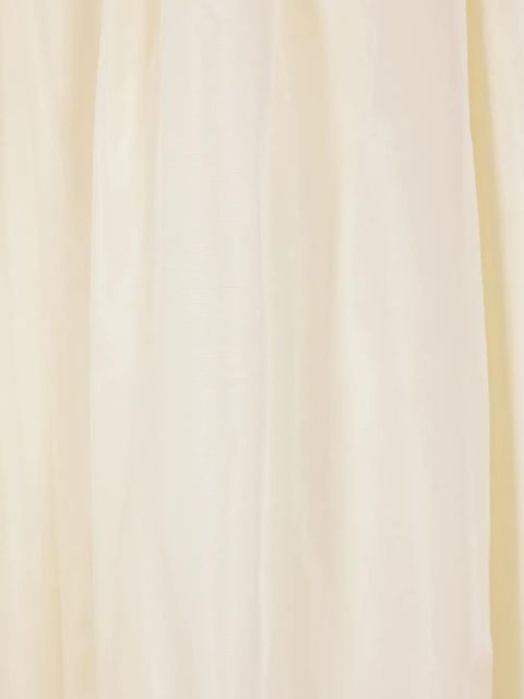 Simone Rocha scalloped-hem midi skirt - Neutrals