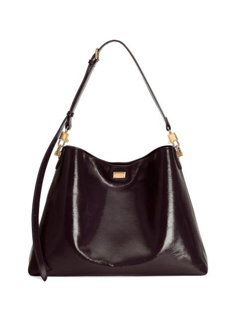 Dolce & Gabbana large Vittoria calfskin shoulder bag - Red - zdjęcie produktu nr 1
