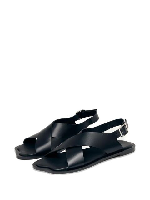 ALOHAS crossover strap sandals - Black - zdjęcie produktu nr 2