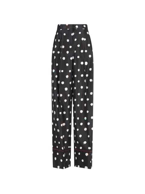 FENDI polka-dot trousers - Black - zdjęcie produktu nr 1
