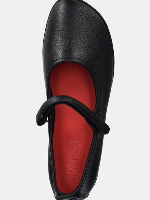 Camper baleriny skórzane Right Nina kolor czarny K201365-021 - zdjęcie produktu nr 2