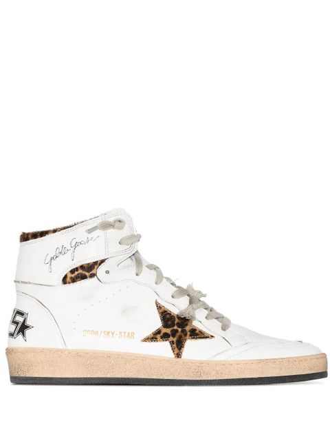 Golden Goose Sky-Star high-top sneakers - White - zdjęcie produktu nr 1