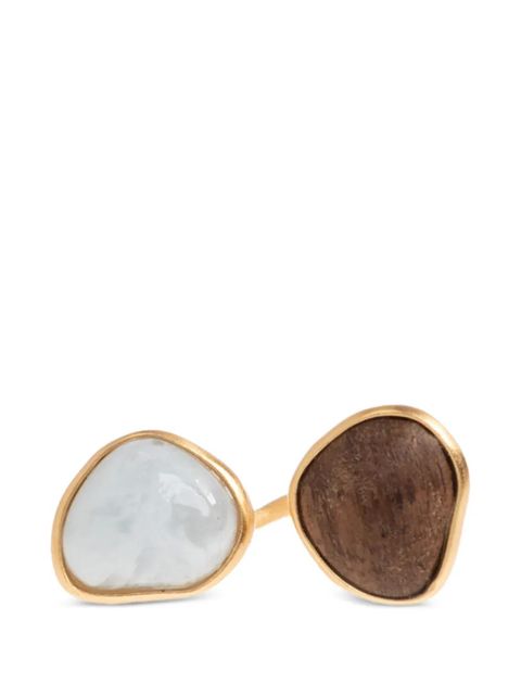 Cult Gaia Ina stone detail ring - Gold