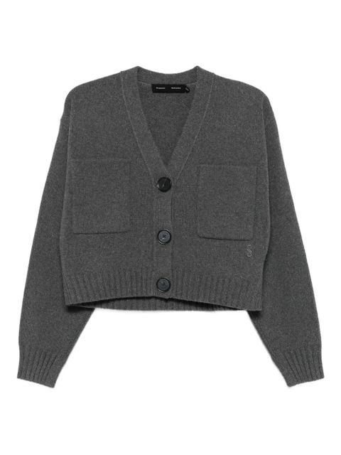 Proenza Schouler buttoned pocket cardigan - Grey - zdjęcie produktu nr 1