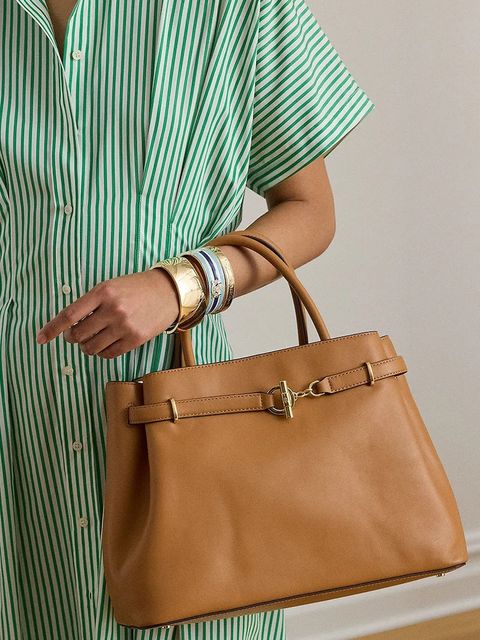 Lauren Ralph Lauren torebka skórzana