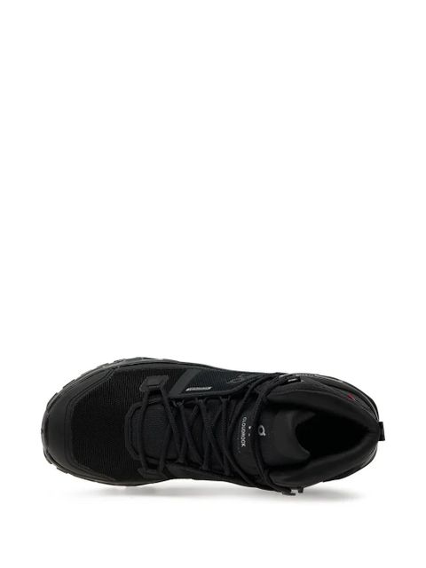 On Running logo-print sneakers - Black