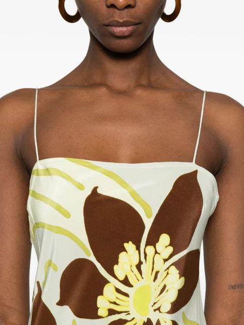 SIR. printed maxi dress - Green