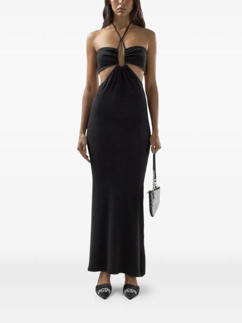 GCDS cut-out-design maxi dress - Black - zdjęcie produktu nr 2