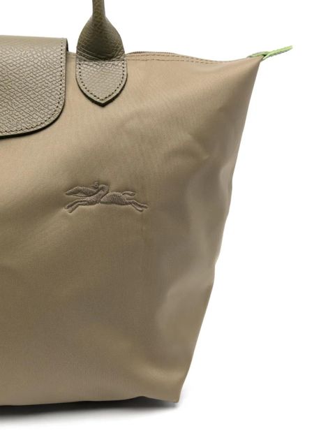 Longchamp medium Le Pliage tote bag - Green