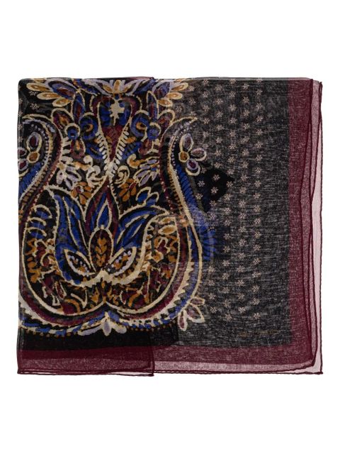 ETRO paisley-print scarf - Black - zdjęcie produktu nr 1