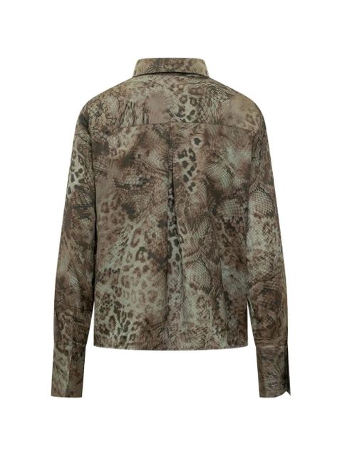 Ba&Sh Cornelia printed shirt - Green - zdjęcie produktu nr 2