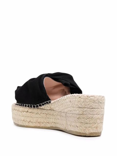 Manebi 65mm platform espadrilles - Black - zdjęcie produktu nr 2