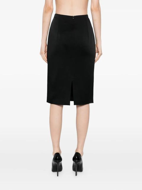 TOM FORD silk skirt - Black