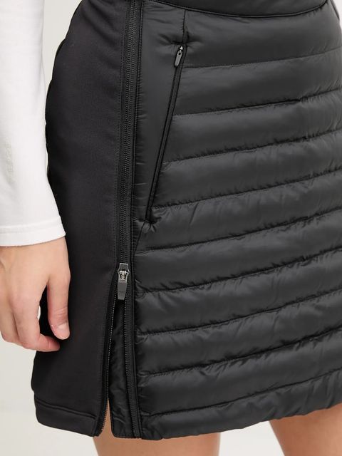 Jack Wolfskin spódnica sportowa ROUTEBURN PRO kolor czarny mini prosta A65184