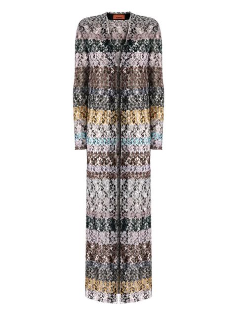 Missoni knitted long cardigan - Brown - zdjęcie produktu nr 1