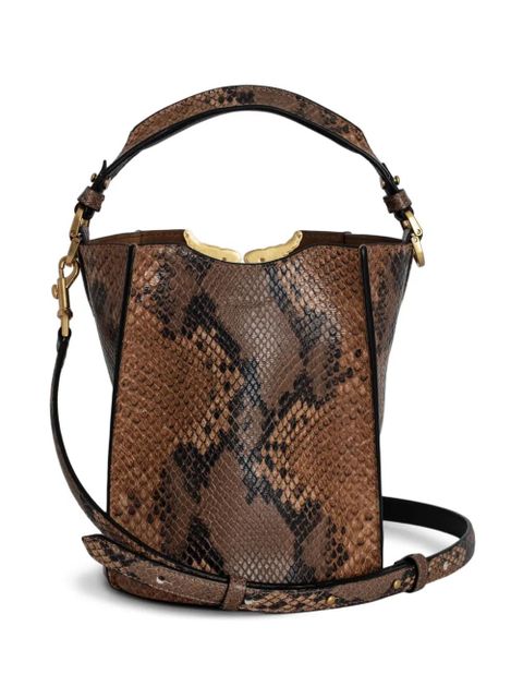 Zadig&Voltaire Borderline bucket bag - Brown
