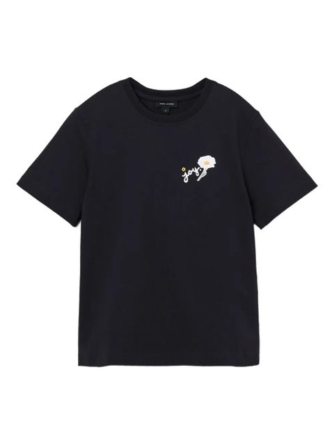 Marc Jacobs daisy cotton T-shirt - Black - zdjęcie produktu nr 1