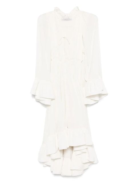 Lanvin long ruffled dress - White - zdjęcie produktu nr 1