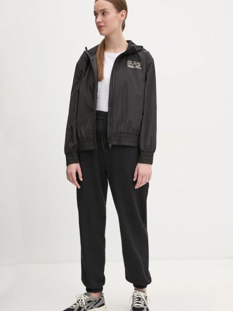 EA7 Emporio Armani kurtka kolor czarny przejściowa AF12454.7W000113