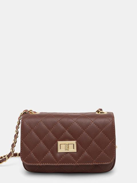 Answear.LAB torebka skórzana kolor brązowy - zdjęcie produktu nr 1