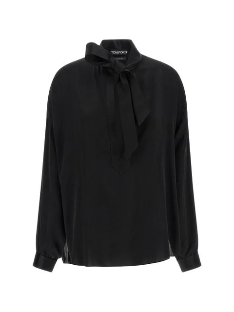 TOM FORD silk blouse - Black