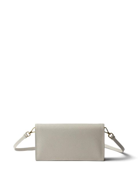 Prada saffiano leather mini-bag - Grey - zdjęcie produktu nr 2