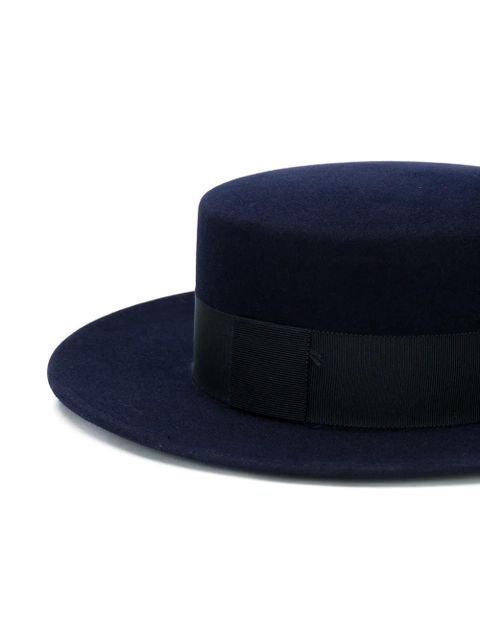 Maison Michel Kiki fedora hat - Blue - zdjęcie produktu nr 2