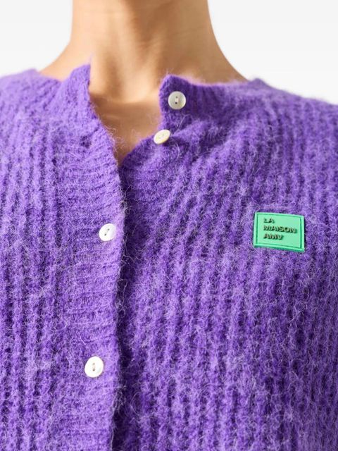 American Vintage East sleeveless cardigan - Purple