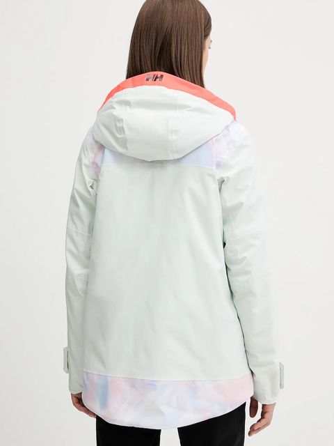 Helly Hansen kurtka narciarska POWCHASER 2.0 kolor zielony 65923