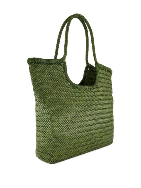 DRAGON DIFFUSION NS Diagonal Triple Jump tote bag - Green