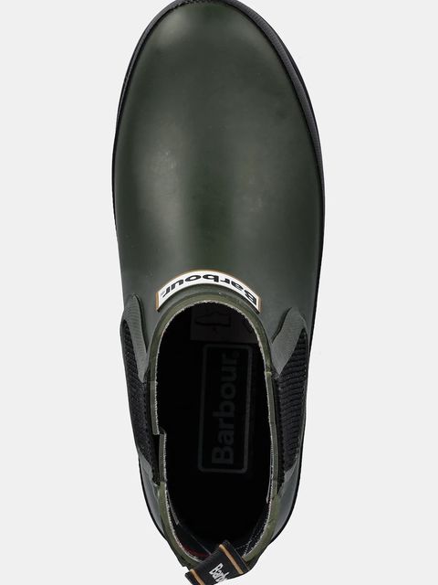 Barbour kalosze Halton damskie kolor zielony LRF0100OL12