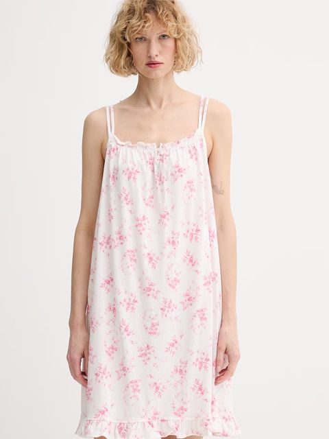 Lauren Ralph Lauren koszula nocna damska z wiskozy - zdjęcie produktu nr 1