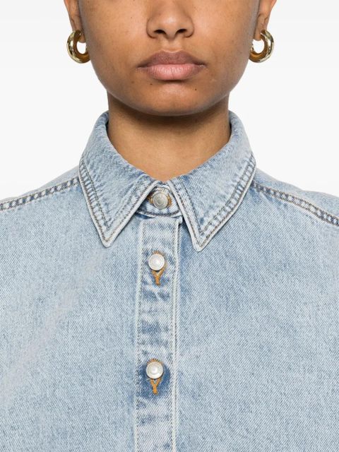 Magda Butrym denim shirt - Blue