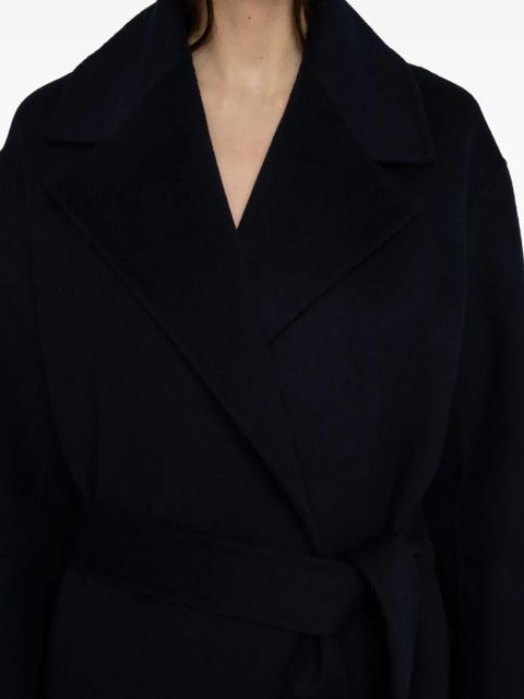 Zadig&Voltaire Meli belted coat - Blue