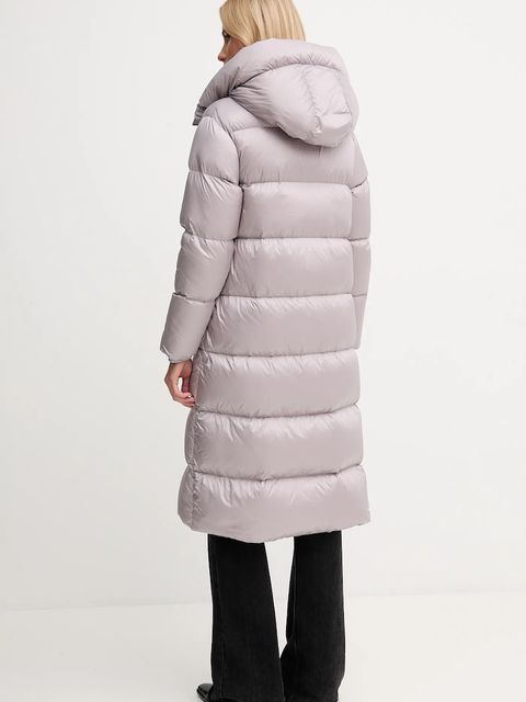 Hetrego kurtka puchowa KAREN kolor fioletowy zimowa 8P605