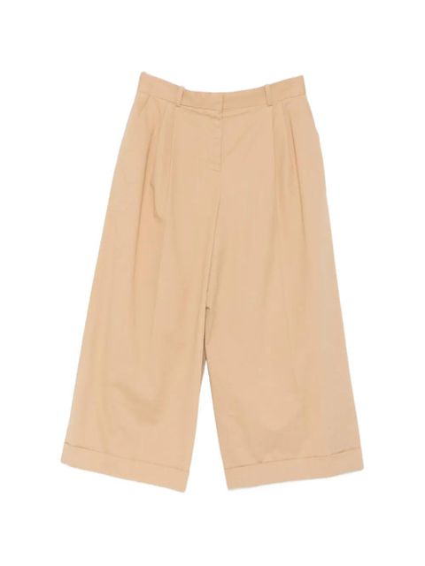 The Row pleated culottes trousers - Neutrals - zdjęcie produktu nr 1