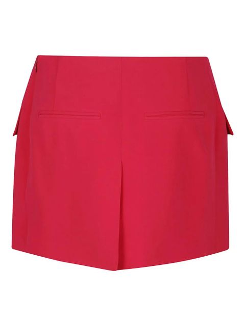 Balmain wrap-design mini skirt - Red - zdjęcie produktu nr 2