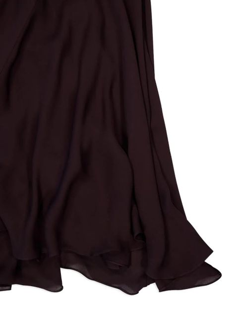 Johanna Ortiz New Destiny halter-neck maxi dress - Brown