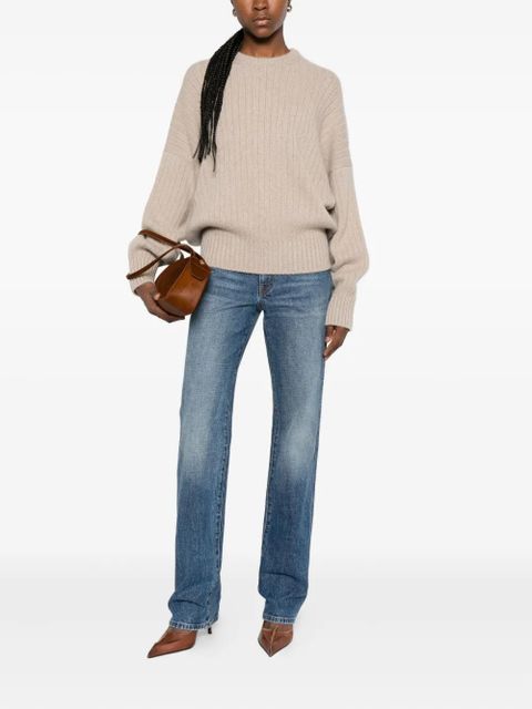 KHAITE five-pocket denim jeans - Blue