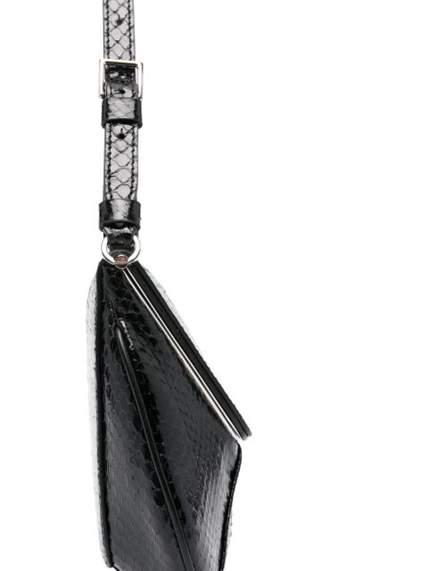 Amina Muaddi Ami shoulder bag - Black