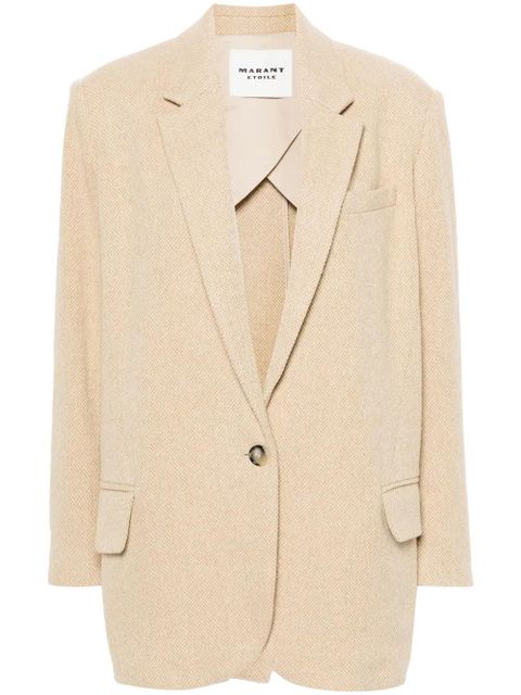 MARANT ÉTOILE Cikaito blazer - Neutrals - zdjęcie produktu nr 1