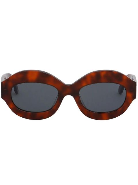 Marni Eyewear round-frame sunglasses - Brown - zdjęcie produktu nr 1