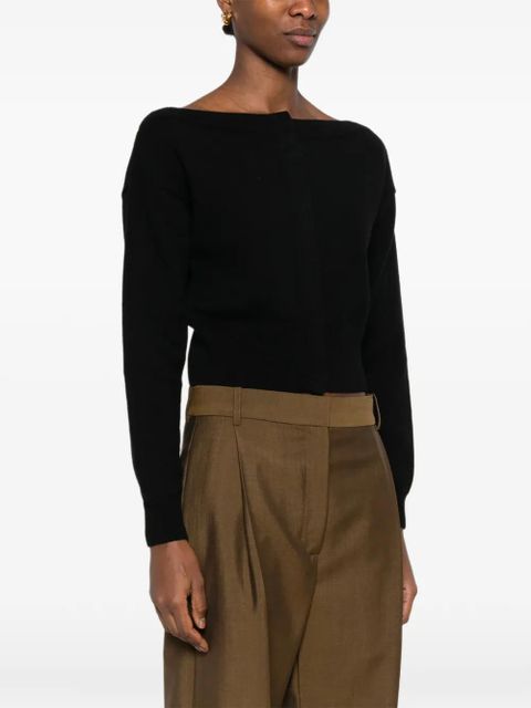TOM FORD boat-neck cardigan - Black