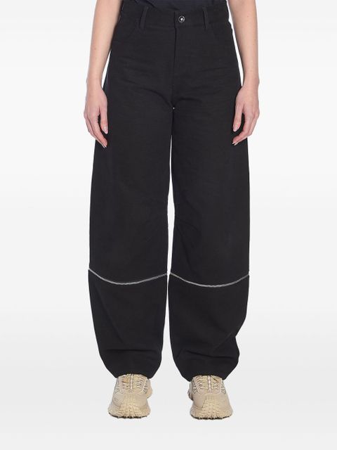 Moncler cotton baggy pants - Black - zdjęcie produktu nr 1