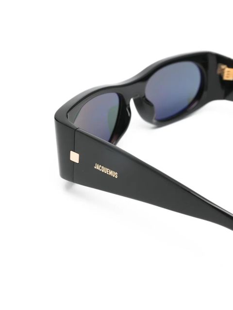 Jacquemus square-frame sunglasses - Black