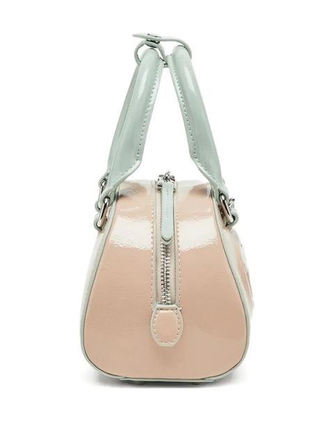Diesel 1DR Dome embossed logo crossbody bag - Neutrals