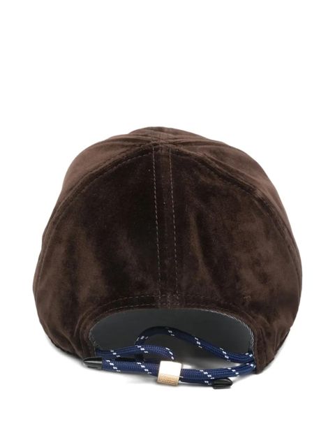 Miu Miu velvet cap - Brown - zdjęcie produktu nr 2